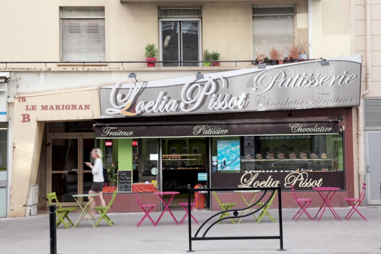 T2 proche de la gare, à 10 minutes à pieds de la Croisette, piscine&parking dans résidence de haut standing Cannes Esterno foto